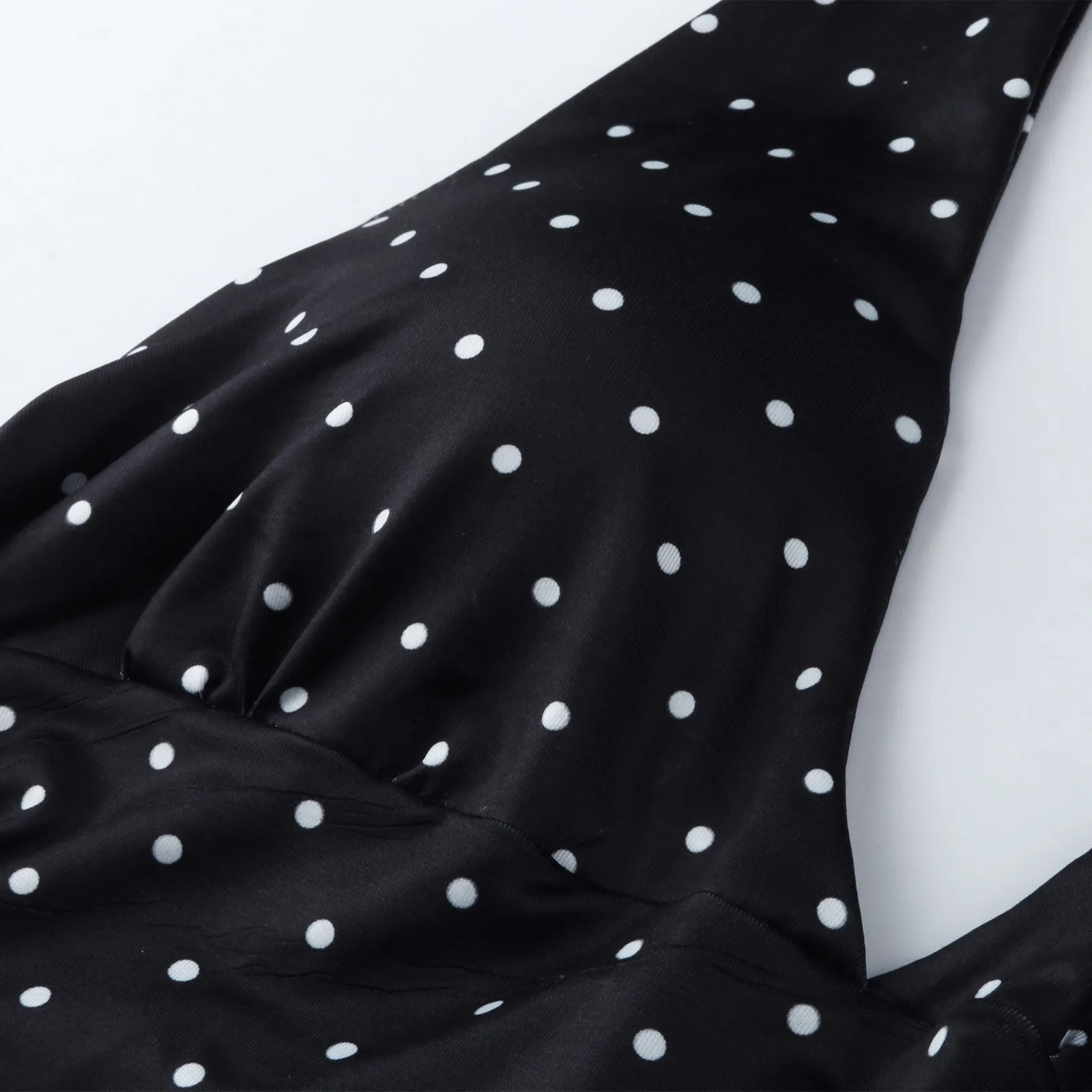 Maternity Swimwear Women Pregnancy Swimsuit Dot Black Suspender Halter Backless Swimsuit Pregnancy One-piece Swimwear купальник