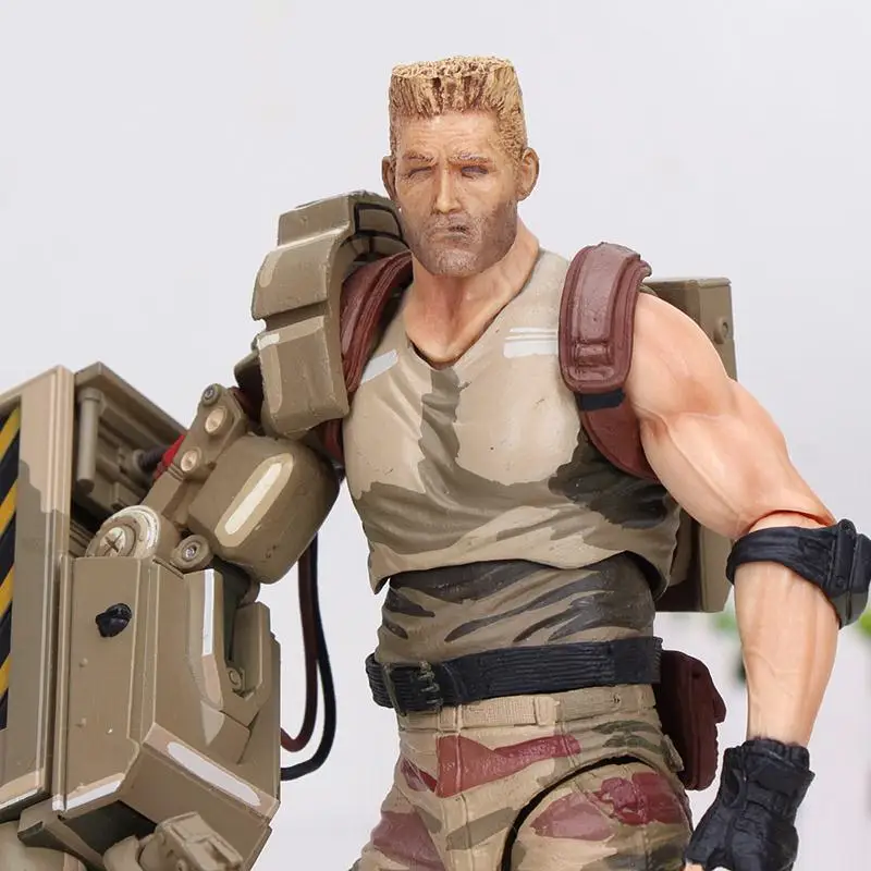 NECA фигура хищника игрушки 17 см 2 шт./компл. Чужой против Хищника голландский и Линн фигурка игрушки кукла подарок