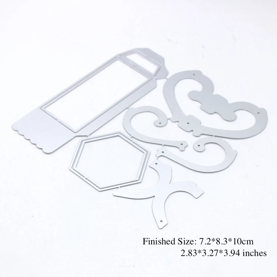 Little Cup Cakes - Fustella In Metallo Per Scrapbooking E Biglietti - 10x7,3 Cm