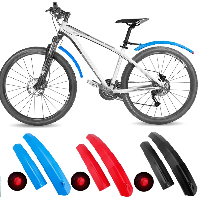 Велосипедные Крылья MTB телескопическое складывание передние и задние брызговики Quick Release велосипедные крылья с задний велосипедный части YA88
