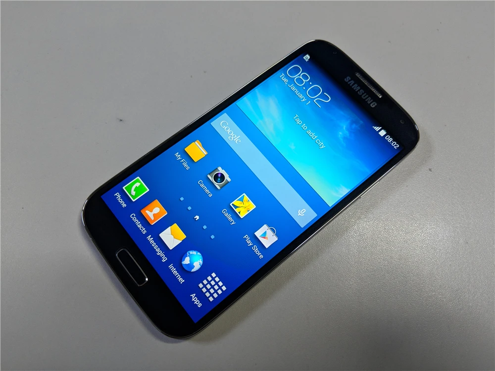 Samsung I9500 Galaxy S4 I9505 смартфон с 5 дюймовым дисплеем четырёхъядерным процессором ОЗУ 2