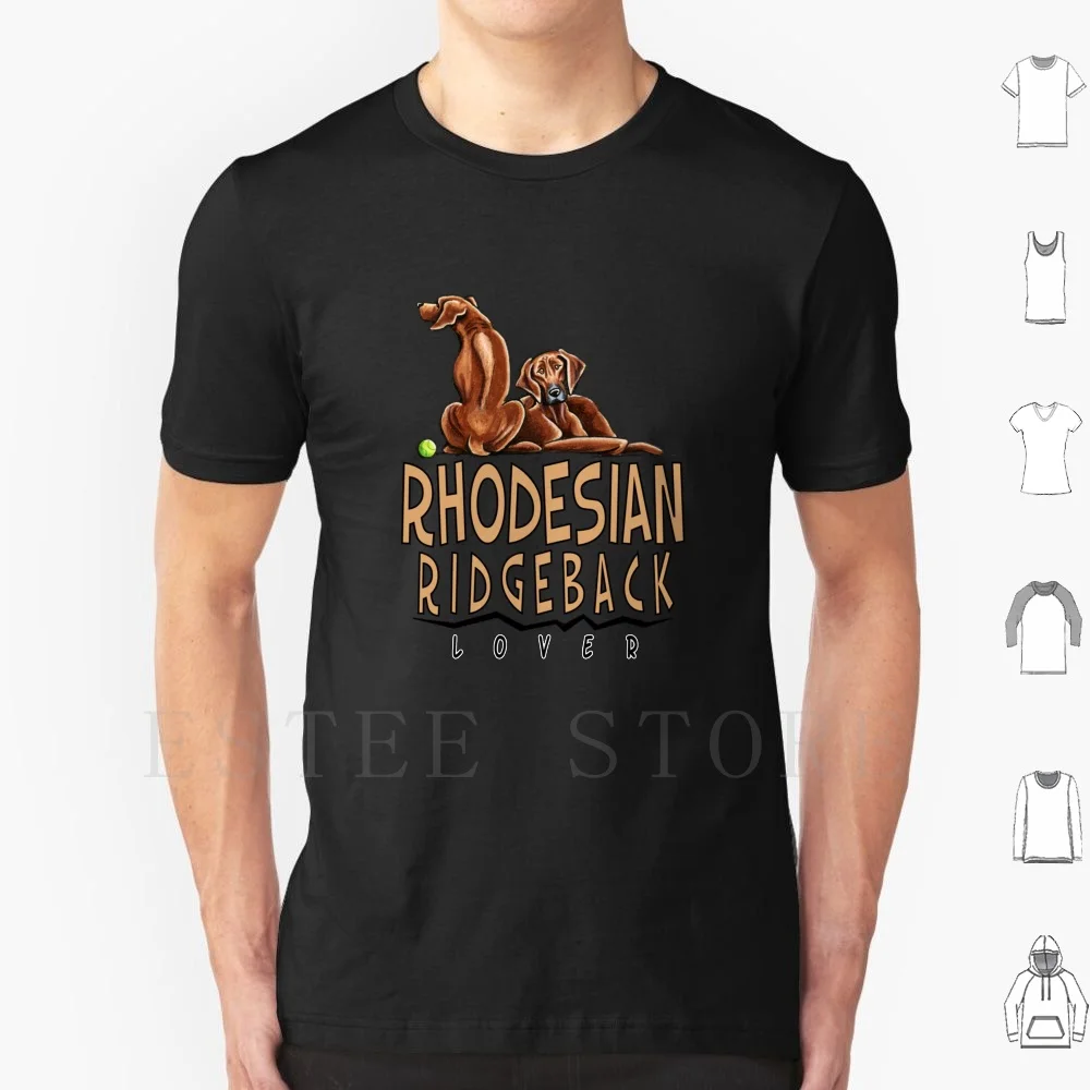 Rhodesian Ridgeback Lover T Shirt Uomo Cotton 6Xl Rhodesian Ridgeback Red Rhodesian Ridgeback Lover Dogs Rhodesian Ridgeback Art