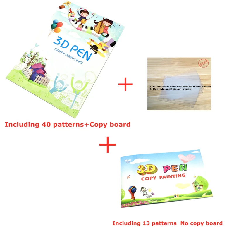 3D печать альбом Бумажная книга аксессуары ручка PLA детские игрушки DrawingDIY