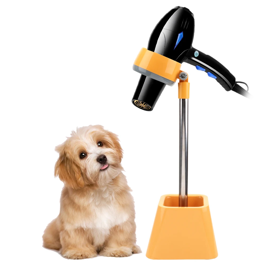 

Pet Hair Dryer Bracket Dog Cat Grooming Dryer 180° Rotation Lazy Stent Pets Accessories Shelf Grooming Cleaning Supplies