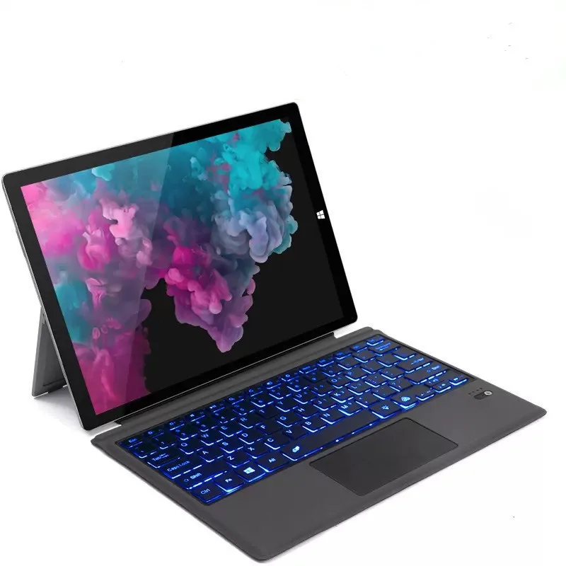 Ультратонкая Магнитная Bluetooth-клавиатура для Microsoft surface go универсальная цветная