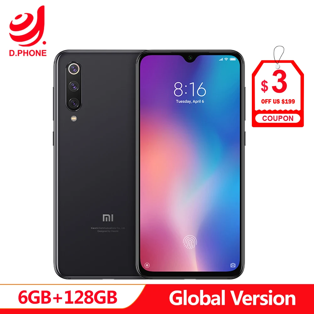 Оригинальная глобальная версия Xiaomi mi 9 SE 6GB 128GB S712 Octa Core 5 97 &quotполный экран 48MP