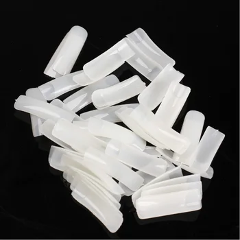 

500 Pcs/Set False Nail Nude White False Nail Art Tips French Acrylic Polish UV Gel Sticker Salon DIY Design Manicure Tools