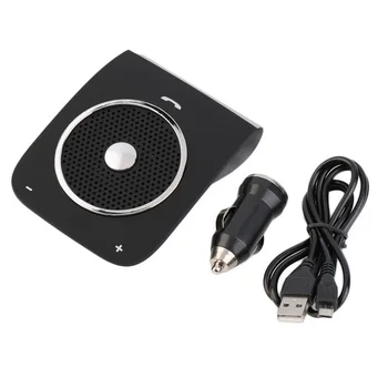 

Bluetooth Speakerphone Universal Bluetooth Bluetooth V4.0 Sun Visor Clip Voice Dialing Car Kit Music Player for Cellphone Music