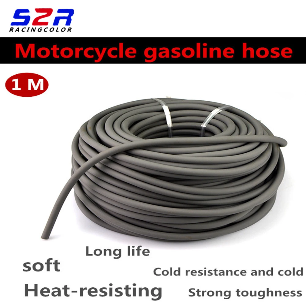 1 м мото топливный шланг для подачи масла велосипеда бензиновая труба топливная 5