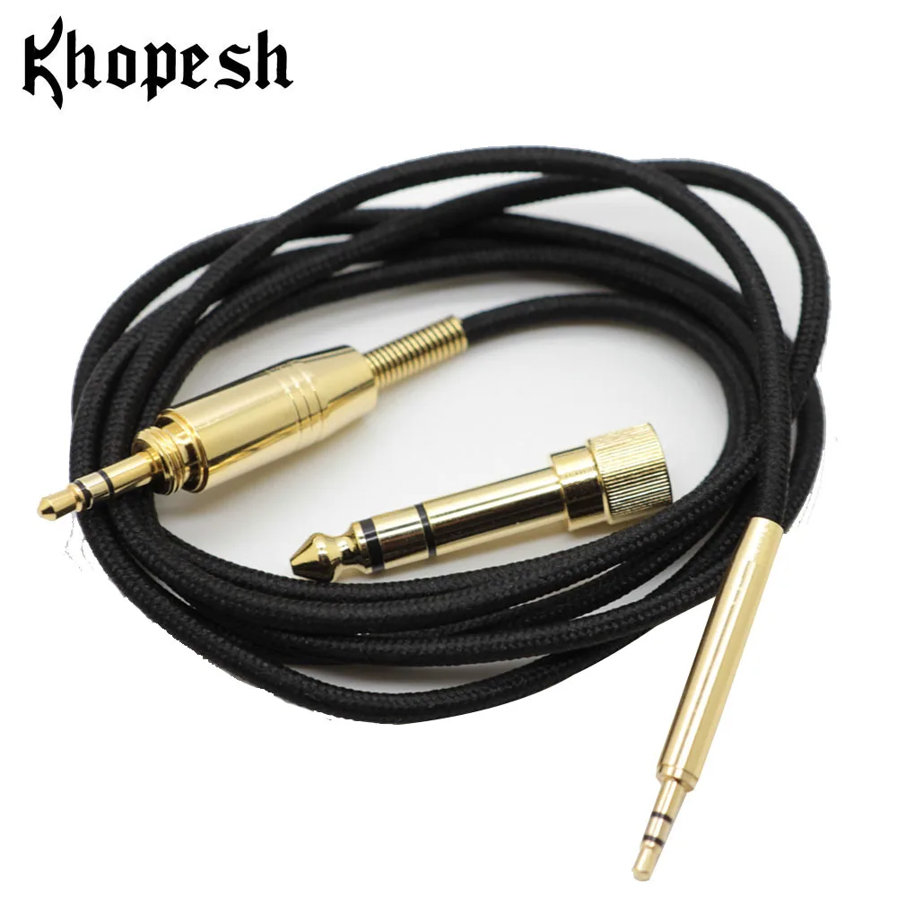 Khopesh K450 кабель для наушников для K450 K451 K452 K480 Q460 кабель для наушников заменить аудио кабель с микрофоном шнуры громкости IOS Android
