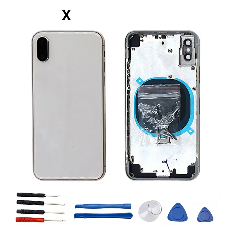 

Mobile Phone Battery Rear Case Apple Back Cover Battery Back Cover For Apple iPhone X/XS/XR/XSMAX Housing Panel