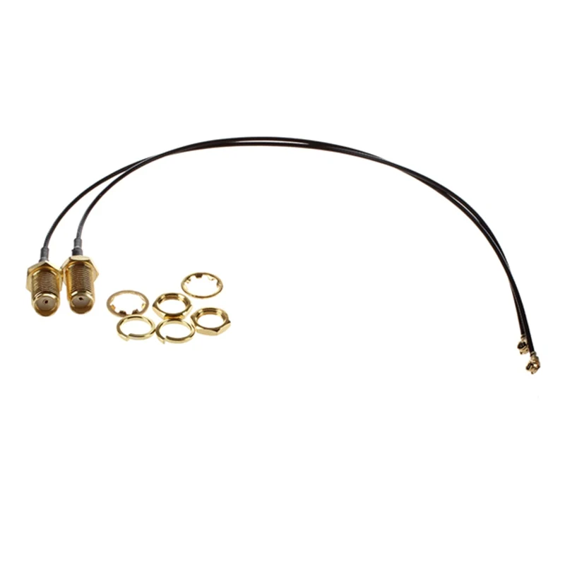Комплект из 2 предметов. WLAN антенны Pigtail HIROSE u. fl SMA коробка адаптер кабель IPEX RSMA 20 см