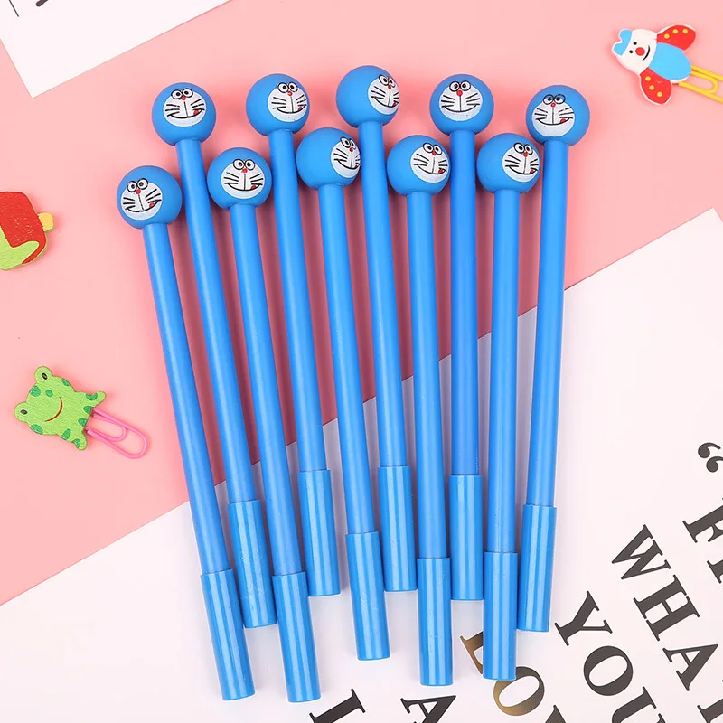 Doraemon гелевая ручка милый Kawaii креативный модный подарок для школы офисные канцелярские принадлежности написание полная игла Nib студента K1458 J
