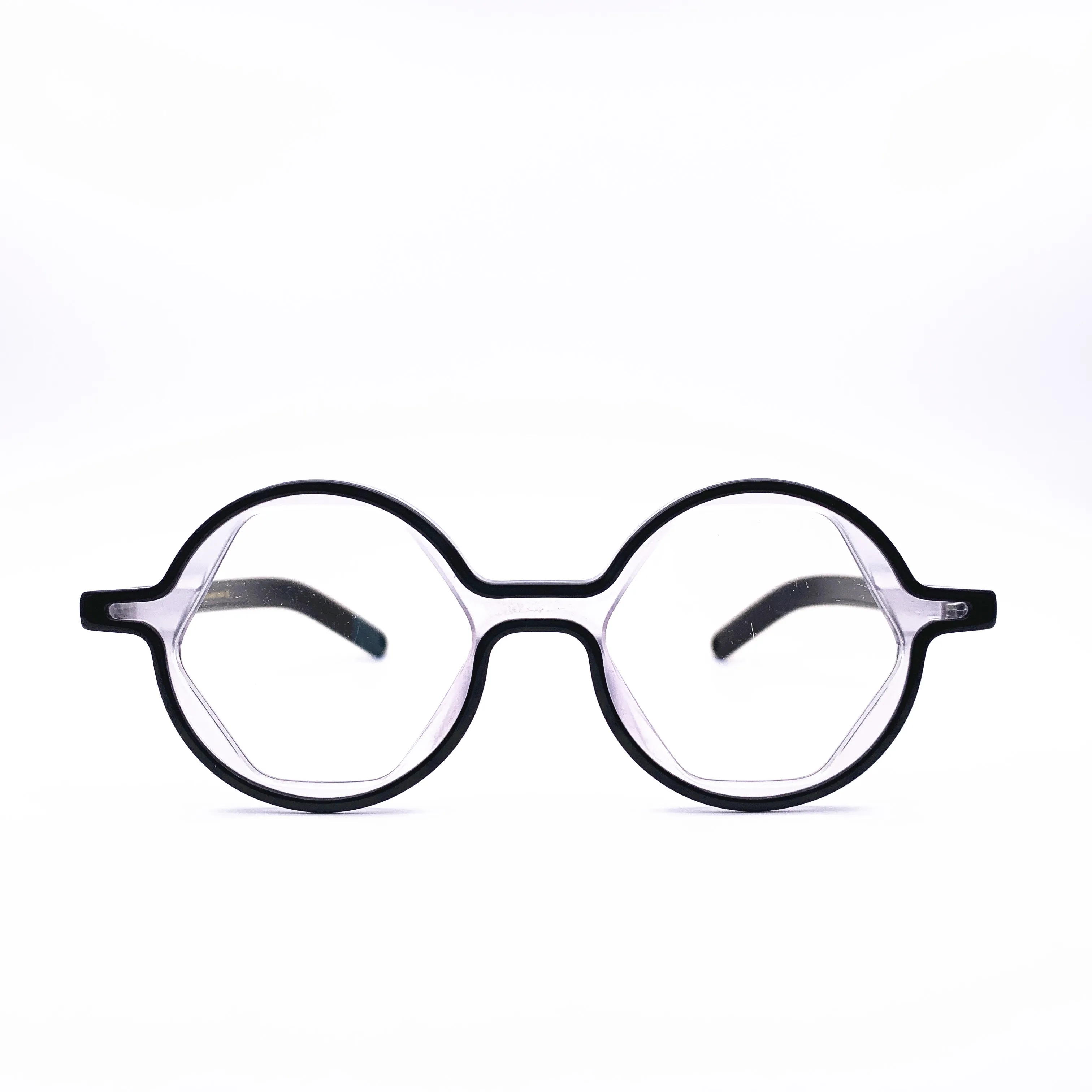 

Belight Optical Acetate quadratic element Contrast Color Men Women Prescription Eyeglasses Retro Optical Frame Eyewear HP208
