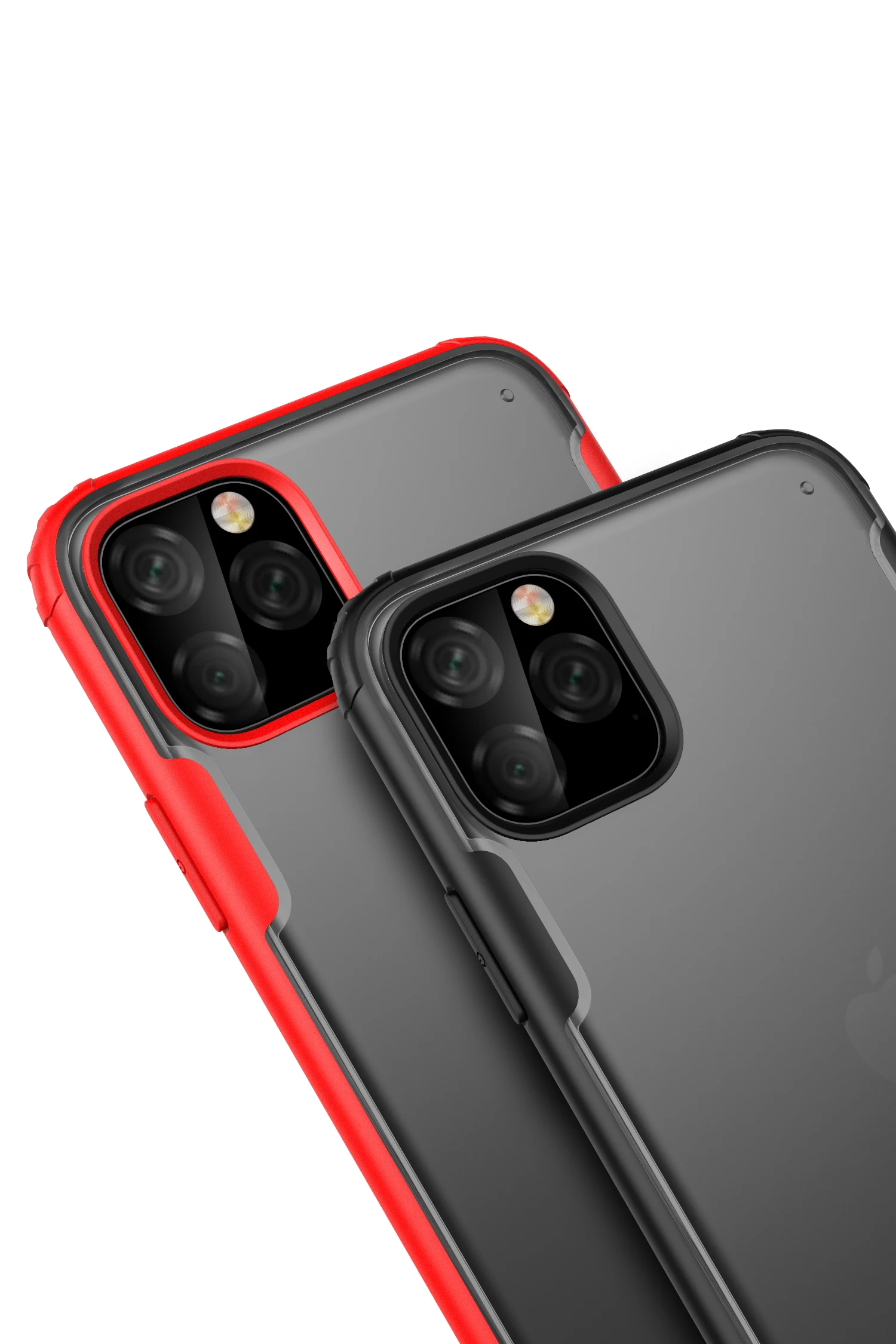 Ударопрочный чехол-бампер 1000 шт. для Apple iPhone 11 Pro XS Max XR X 8 Plus 7 мягкий чехол для телефона рамка жесткая задняя панель из поликарбоната