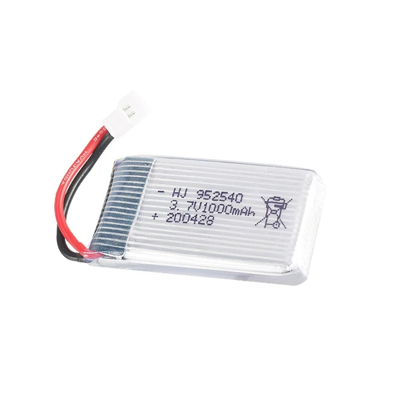 3.7V 1000mAh 902540 Lipo Battery + Charger for Syma X5 X5C X5SC X5SW TK M68 MJX X705C SG600 KY601 RC Quadcopter Drone Spare Part images - 6