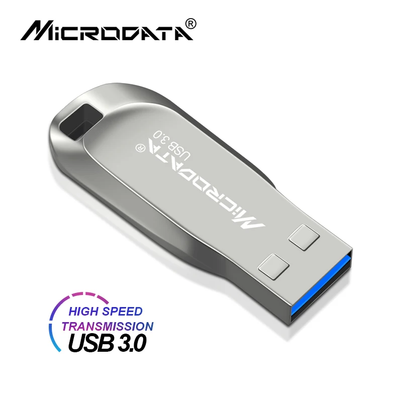 Mini unidad Flash usb 3,0 de metal, Pendrive de acero inoxidable de 32GB, 64GB, 16GB, 8GB, 4GB