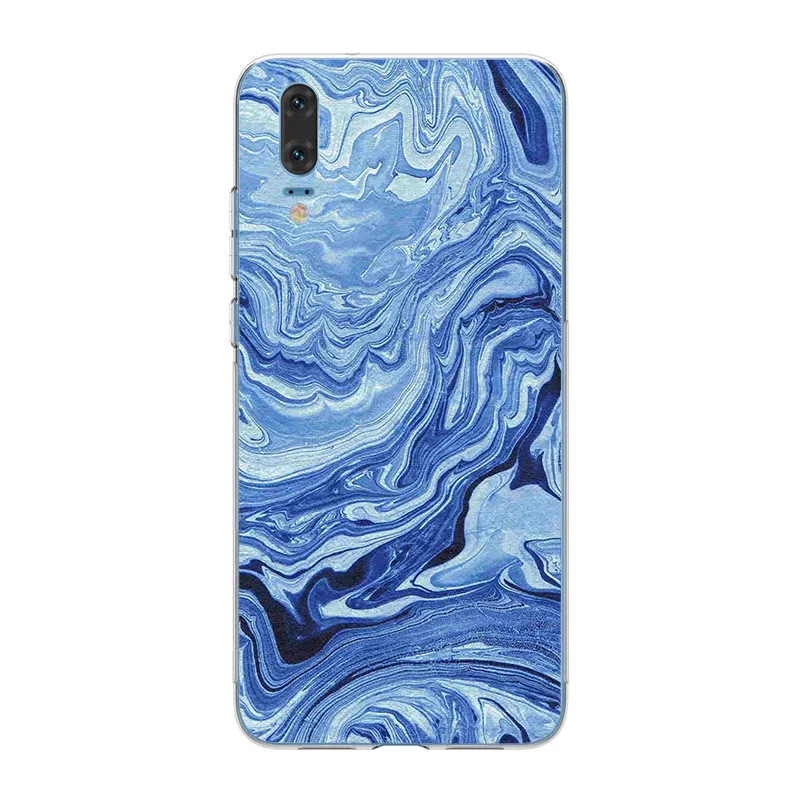 Чехол ciciber marble для huawei P20 P30 P10 P9 P8 Lite Pro Plus из мягкого ТПУ для huawei mate 20 10 9 Lite Pro X - Цвет: WM04913