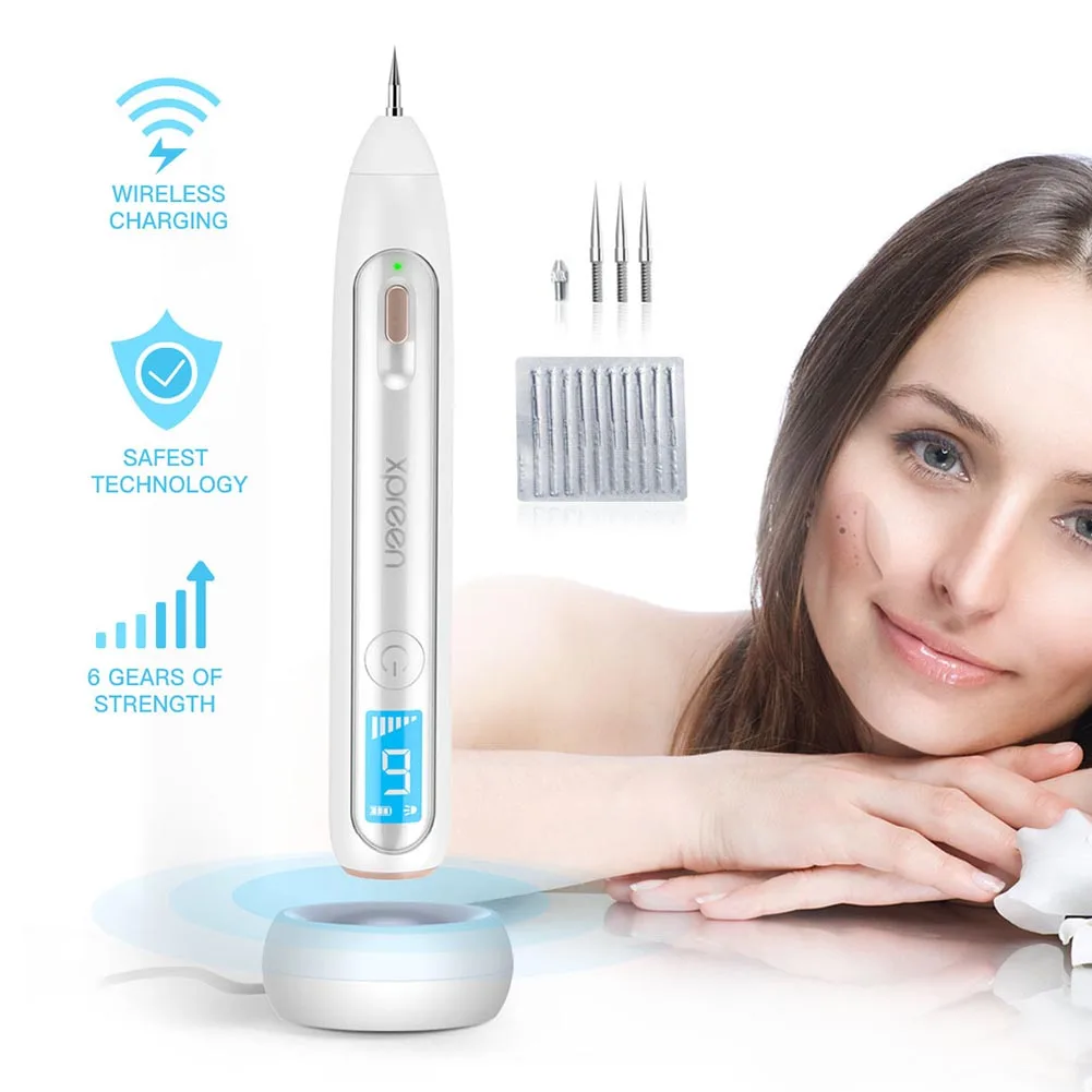 

Wireless Remove Freckle Machine Pen Removal Mole Dark Spot Remover Skin Care Beauty QS888