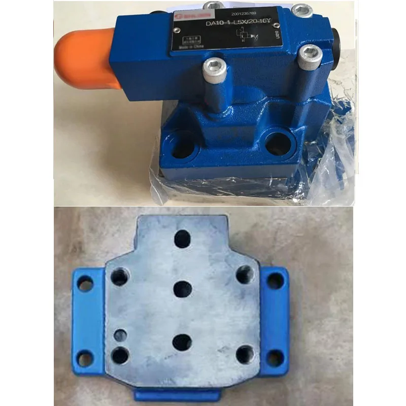 Pilot operated hydraulic directional valve solenoid discharge valve DAW DA10-1-L5X-5-10Y - Цвет: DA10-1-L5X-20-10Y