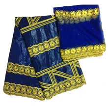 Новые bazin riche getzner африканская ткань brode getzner жаккардовые ткани Дубай кружева нигерийская Кружевная повязка на голову 5+ 2 ярдов/партия