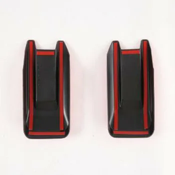 

For Ford F-150 F150 2017-2020 Eyebrow Cover Carbon Fiber 2Pcs Headlight Trim Great