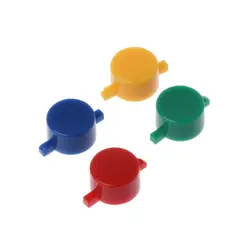 4Pc Replacement Plastic ABXY Buttons For SNES for SFC Handle Maintenance DIY Accessories for SNES Handle Button ABXY for