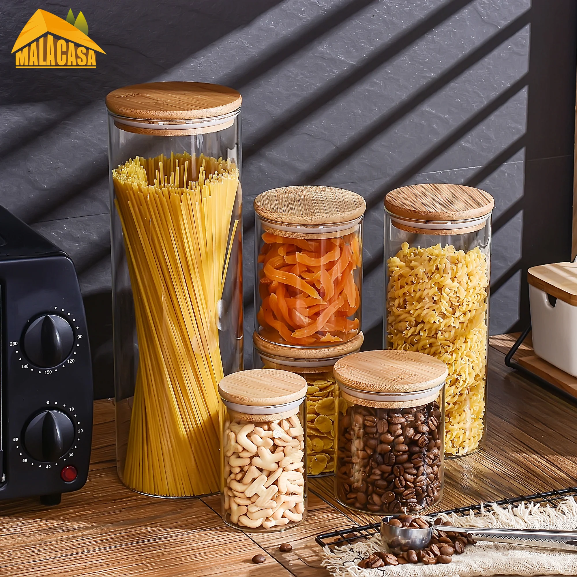 https://ae01.alicdn.com/kf/Hfa97e3eb06dd4a40b32945429cdbe01ep/Glass-Jars-with-Silicone-Ring-Bamboo-lids-Set-of-6-Glass-Food-Storage-Containers-Jar-Perfect.jpg