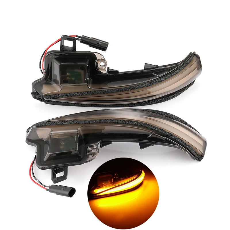 Светодиодный светильник с динамическим поворотом, 2 шт., индикатор последовательного бокового зеркала для Toyota Alphard Vellfire AH30 Tacoma 16-19 RAV4
