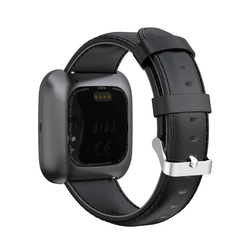 Кожаный сменный спортивный браслет ремешок из искусственной кожи для Fitbit Versa/Versa 2/Versa Lite Смарт-часы