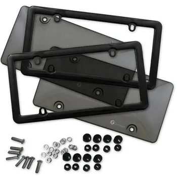 

High Quailty License Plate Tag Shield Cover and Frame Auto