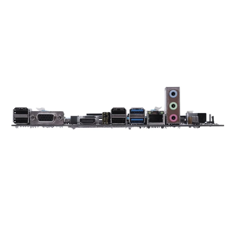 H110 Настольная компьютерная материнская плата Lga1151 Usb2.0 Vga Ddr3 поддержка 16 карт изображений Ddr3 обновление Usb3.0 Vga системная материнская плата