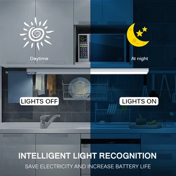 

Portable Under Cabinet Lights Intelligent LED Motion Sensor Closet Lights Stick-On Wireless LED Night Lamp Bar