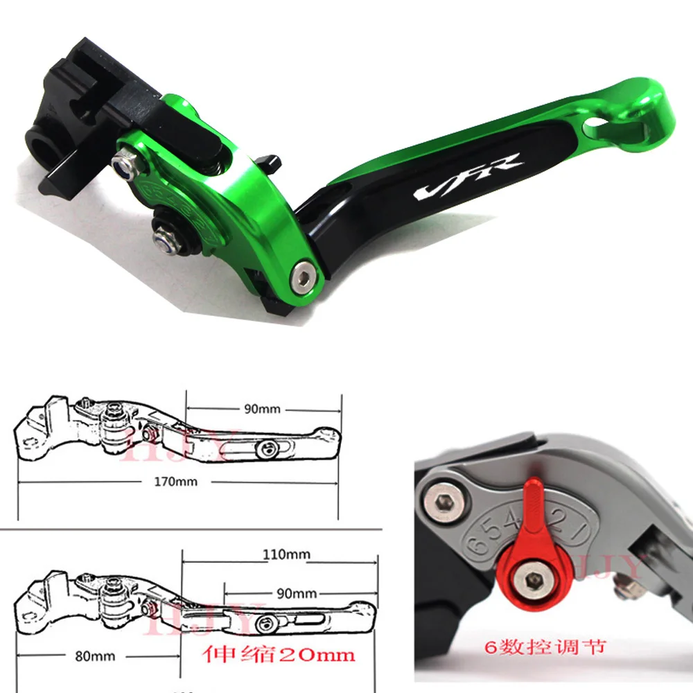 Аксессуары для мотоциклов ручка CNC тормозные рычаги сцепления для Honda VFR 750 VFR750 1991-1997 VFR 800 F VFR800 F 2002