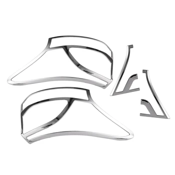 

DHBH-High Quality ABS Headlight Lamp Cover Trim 4Pcs/Set for 2013 Mitsubishi Outlander