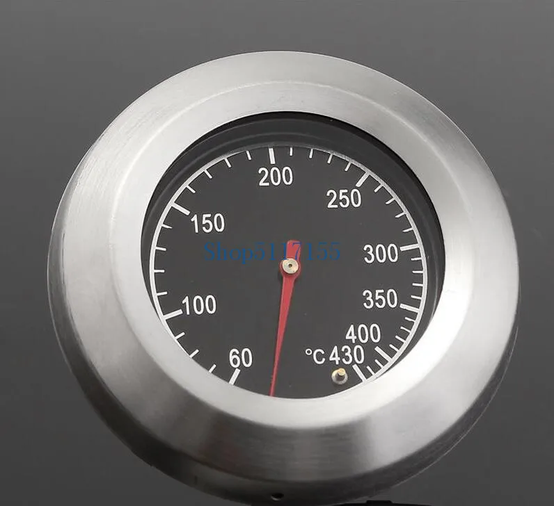 50pcs/sets Thermometer Barbecue BBQ Smoker Grill 60-430C Stainless Steel Temperature Gauge Meter Instruments Tool