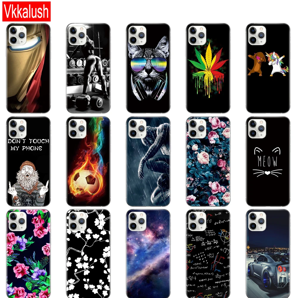 Чехол для мобильного телефона, чехол для iphone 11, чехол для iphone 11 pro max eleven coque etui, бампер, задняя крышка, полный 360, защитный