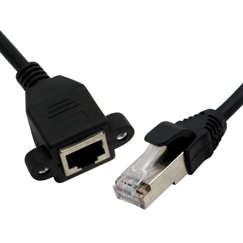 8Pin RJ45 кабели Ethernet Интернет удлинитель кабеля штекер гнездо для ноутбука ПК