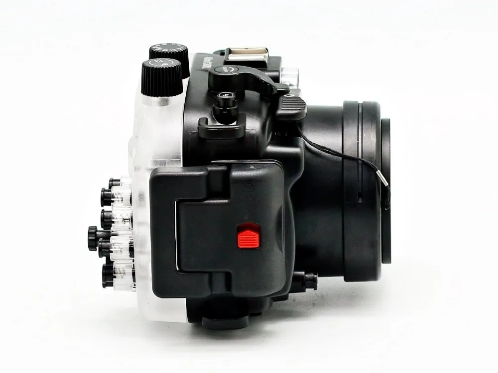 Nikon j5 (20mm) (10-30mm) レンズ用40m/130ftダイビングカメラ