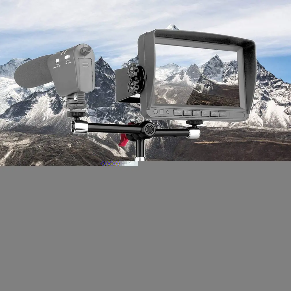 Monitor stand three paragraph three quarters strange hand 11 inch magic arm SLR camera gimbal microphone