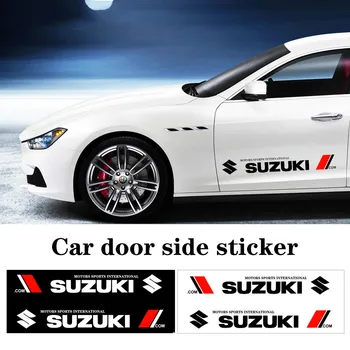

Personality Car Door Side Stickers for Waterproof Cover Scratches Bumper Windshield Decoration Accessories PVC 72cm x 9cm