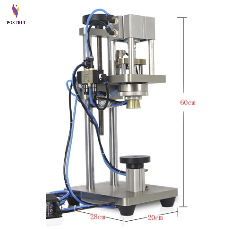 

Pneumatic Perfume Bottle Sealer Automatic Perfume Capping Machine Perfume Bottle Valve Door Sealing Machine