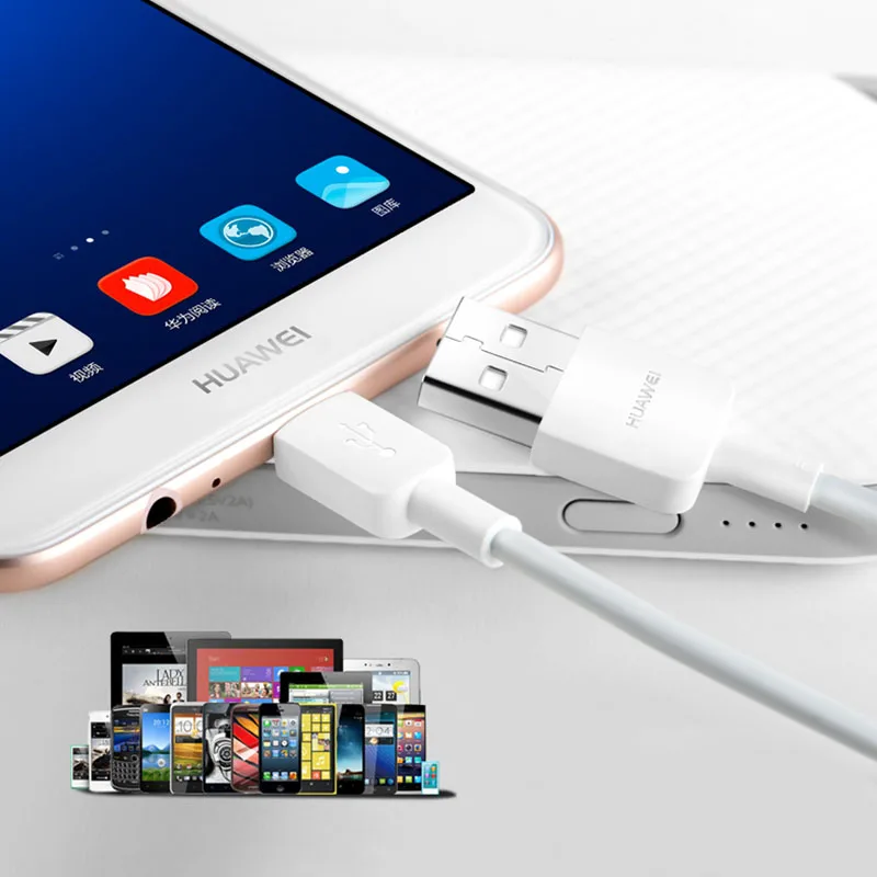 HUAWEI быстрая зарядка микро Кабельный разъем USB для телефона Зарядное устройство для передачи данных кабель Поддержка 5 V/9V2A Быстрая зарядка для путешествий supercharge