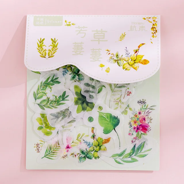 80 pcs/bag Japanese Stationery Stickers Cute Cat Sticky Paper Kawaii PVC Diary Bear sticker For Decoration Diary Scrapbooking 9