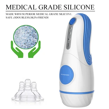 Realistic Vagina Pussy Male Masturbator Cup  Vibrator Automatic Sucking  simulation vagina insertion heating Sex Toys For Men 5