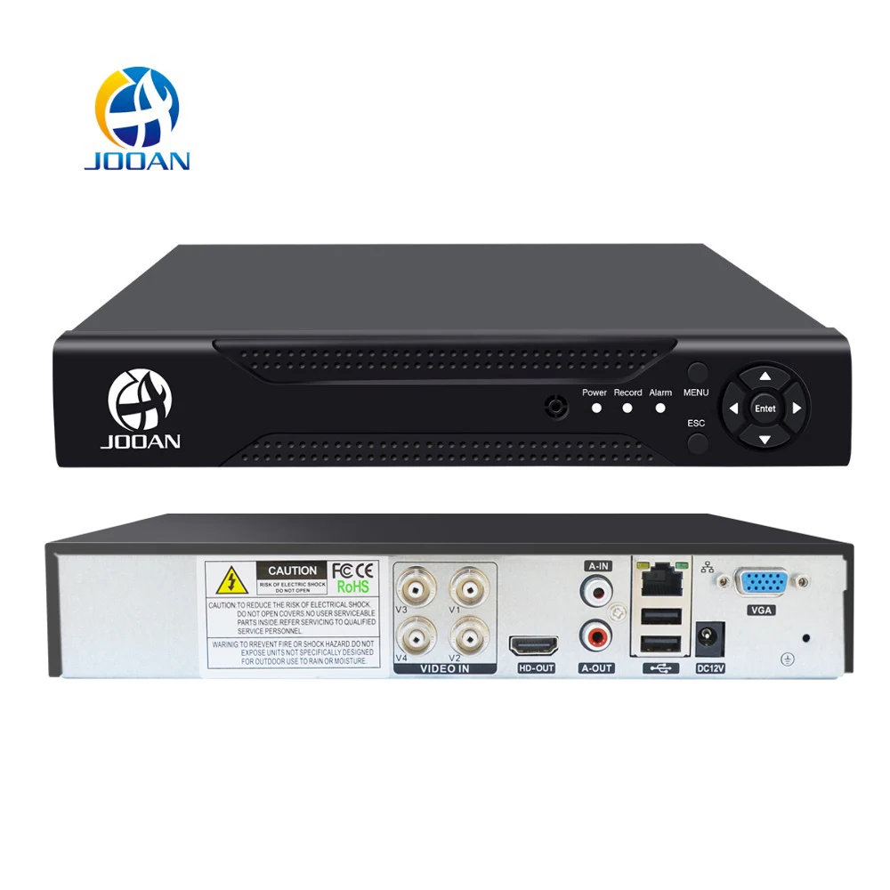 JOOAN 4CH 8CH 16CH CCTV DVR система безопасности 1080N H.264 HD выход P2P Hybrid 5 в 1 Onvif IP камера TVI CVI AHD