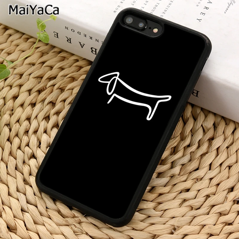 MaiYaCa I Love My Dachshund dog чехол для телефона iPhone 5 6 S 7 8 plus 11 12 Pro X XR XS Max Samsung Galaxy S6 S7 S8 S9 S10