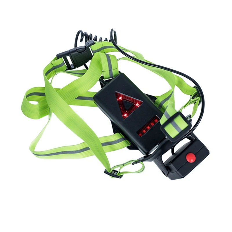 

Rechargeable Adjustable Chest Running LED Light for Runners Joggers Reflective