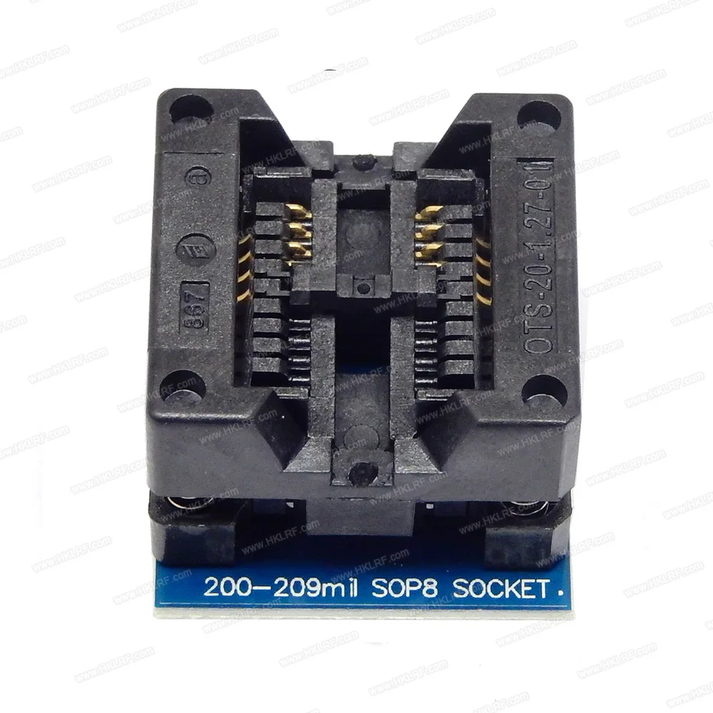 

200-209mil SOP8-DIP8 Adapter OTS-20-1.27-01 Adapter Socket For EZP2019 EZP2010 Programmer