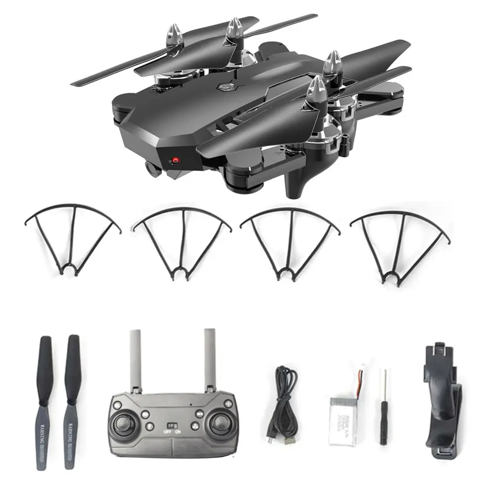 1 Batteries CS-7 gps 2,4G складной Радиоуправляемый Дрон с 1080P WiFi камерой самолет Безголовый режим Радиоуправляемый вертолет радиоуправляемые игрушки - Цвет: 1 Batteries